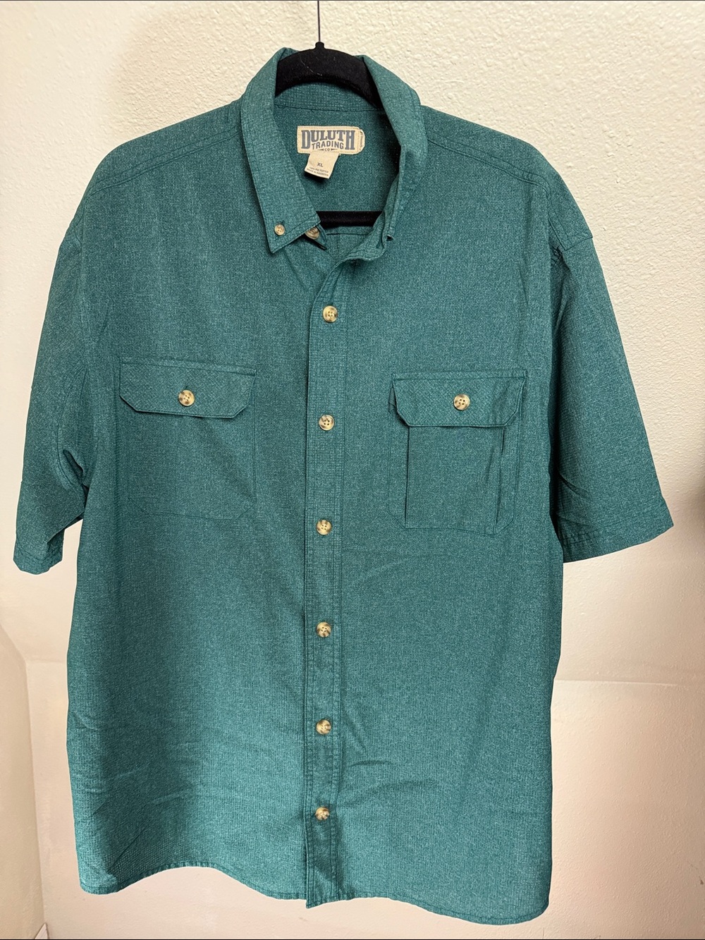 DULUTH TRADING CO Button down Men's Shirt XL